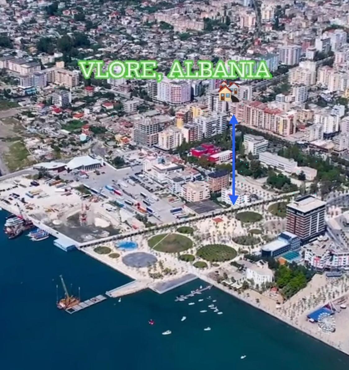 Lovely Place. Close To Beach & Boulevard Vlore Bagian luar foto