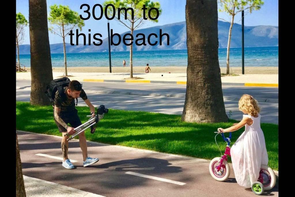 Lovely Place. Close To Beach & Boulevard Vlore Bagian luar foto